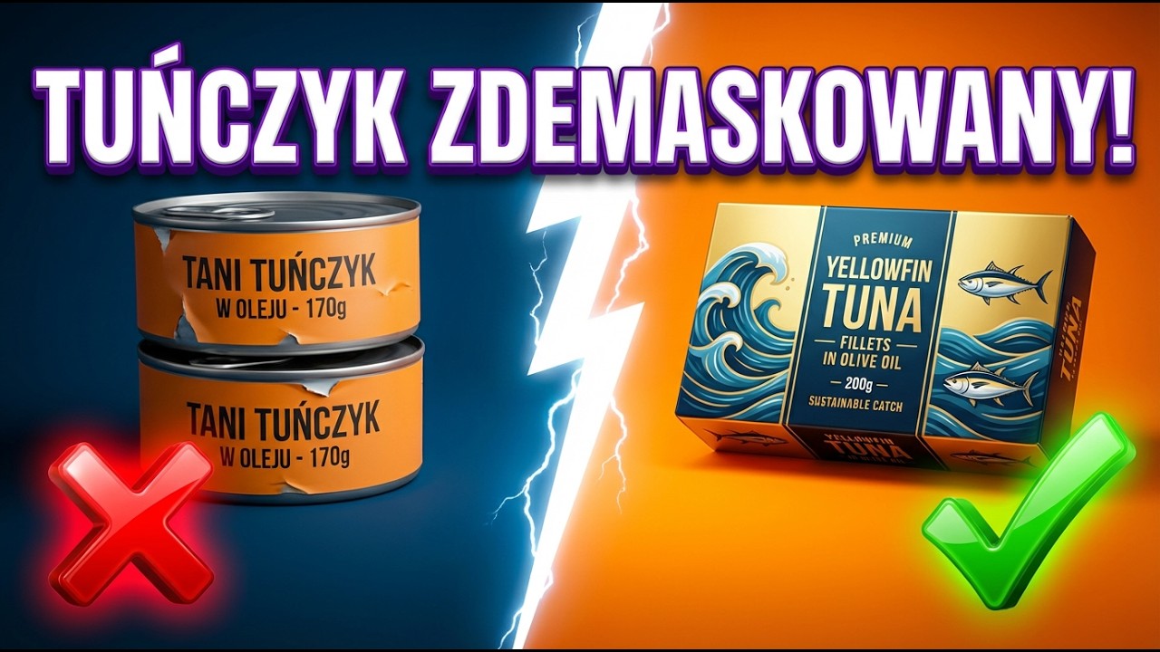 5 puszek tuńczyka, które NISZCZĄ Twoje zdrowie (i 2 w 100% bezpieczne)
