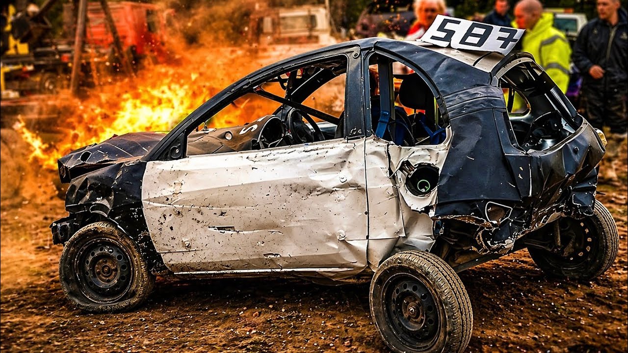 Banger Racing: Micro's April 2017 - Stansted
