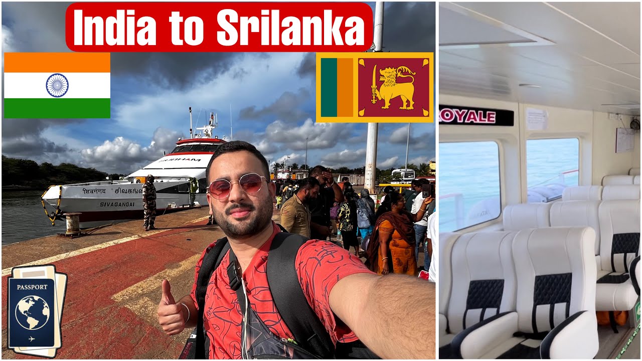 India to Srilanka Ferry | Nagapattinam to Jaffna Full Journey | Complete details | Vlog