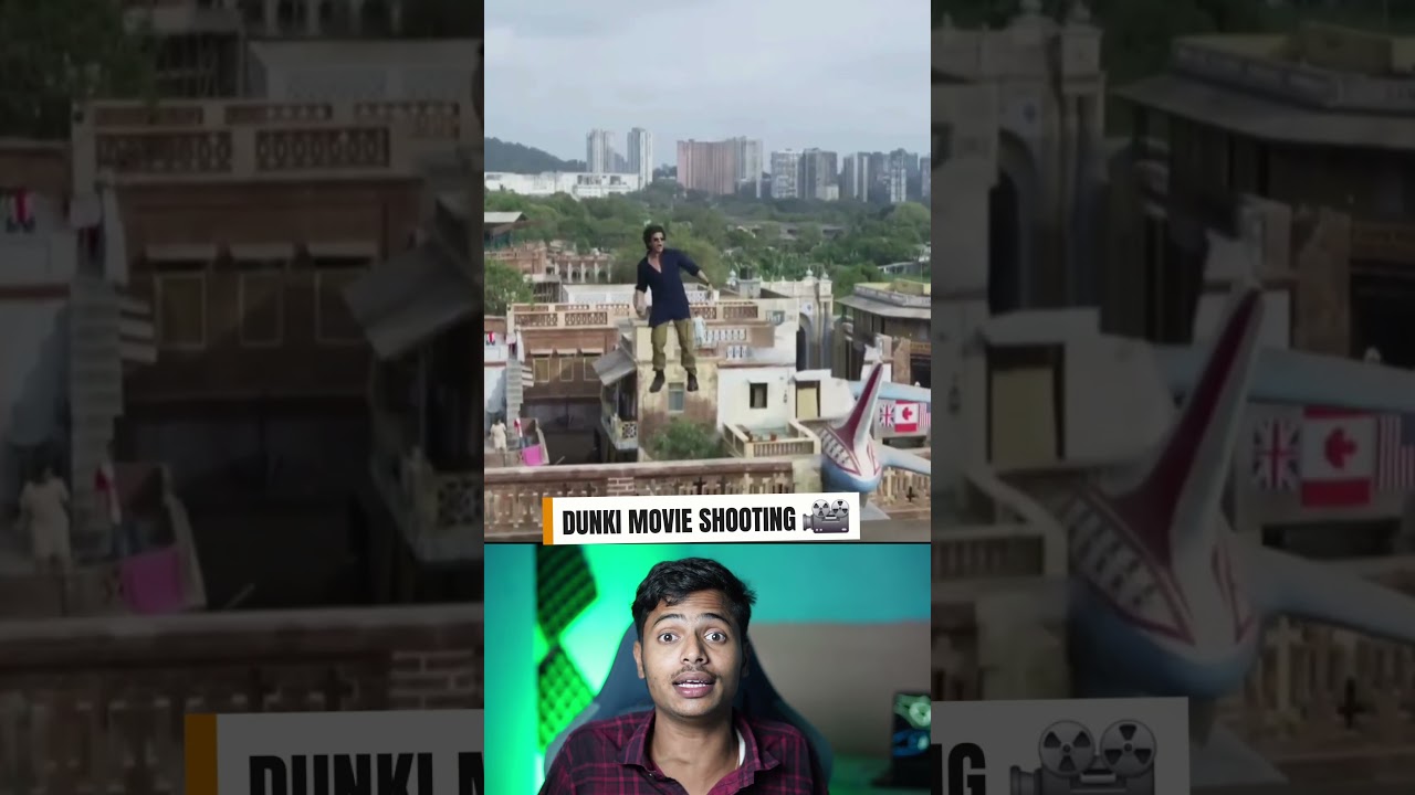 dunki movie sarukh khan shooting behind the scenes 