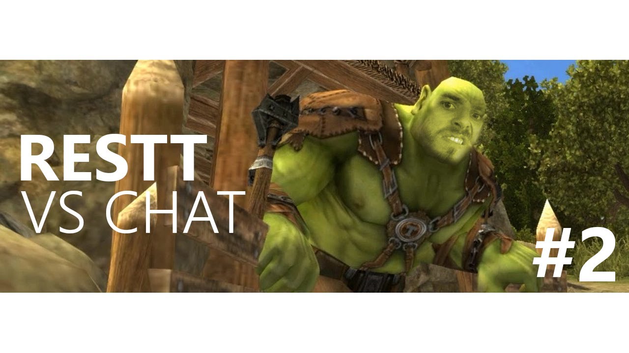RESTT VS CHAT #2 | ONE TROLL ARMY | LIDL GAMEZ