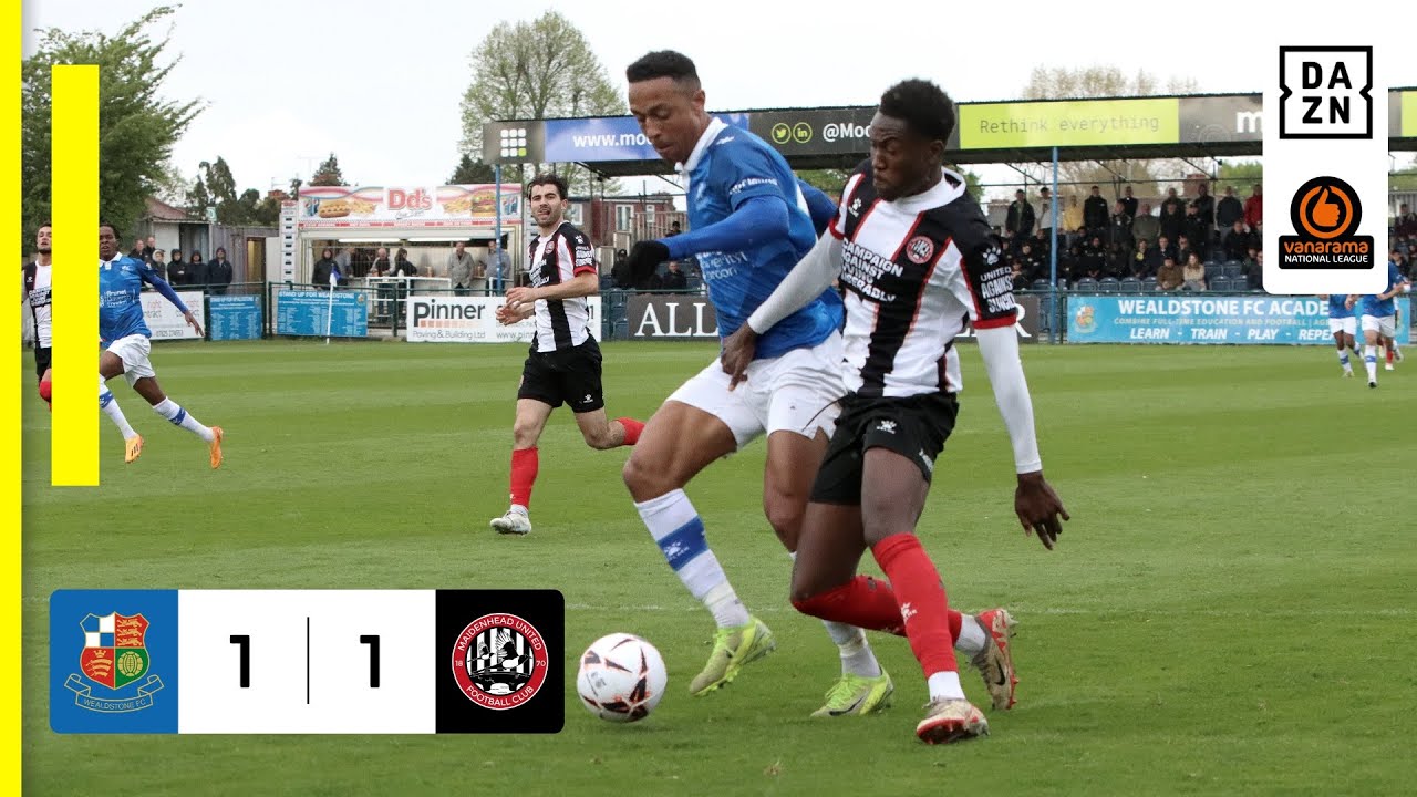 Wealdstone 1-1 Maidenhead United | National League HIGHLIGHTS