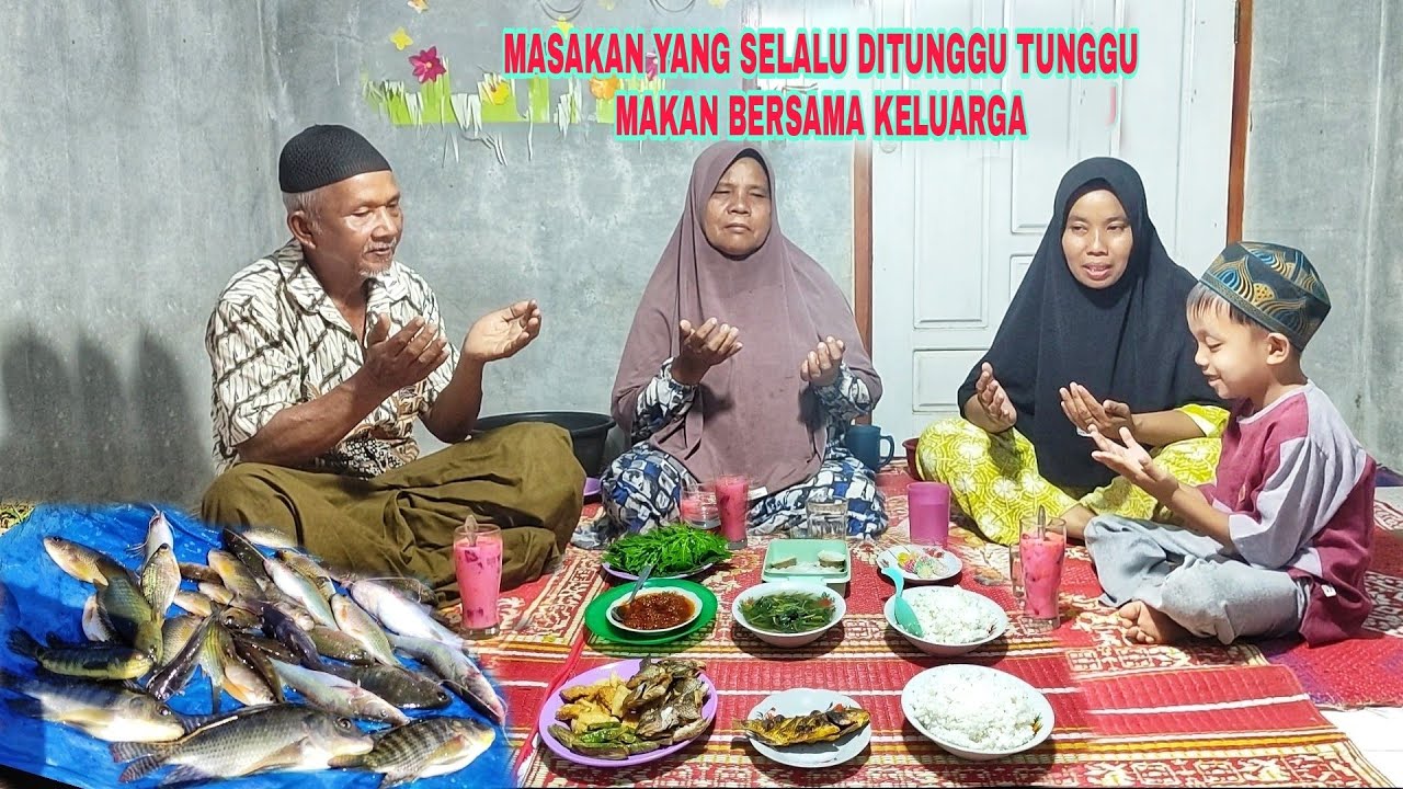 MASAKAN YANG SELALU DITUNGGU TUNGGU MAKAN BERSAMA KELUARGA. 
