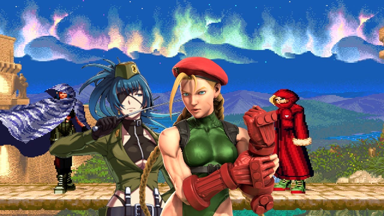 Mugen - KOF vs. Street Fighter - Leona Heidern vs. Cammy