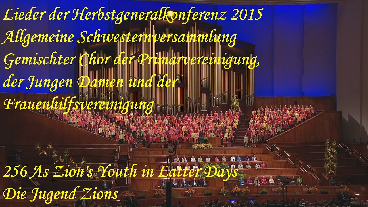 1 3 256 As Zion's Youth in Latter Days - Die Jugend Zions