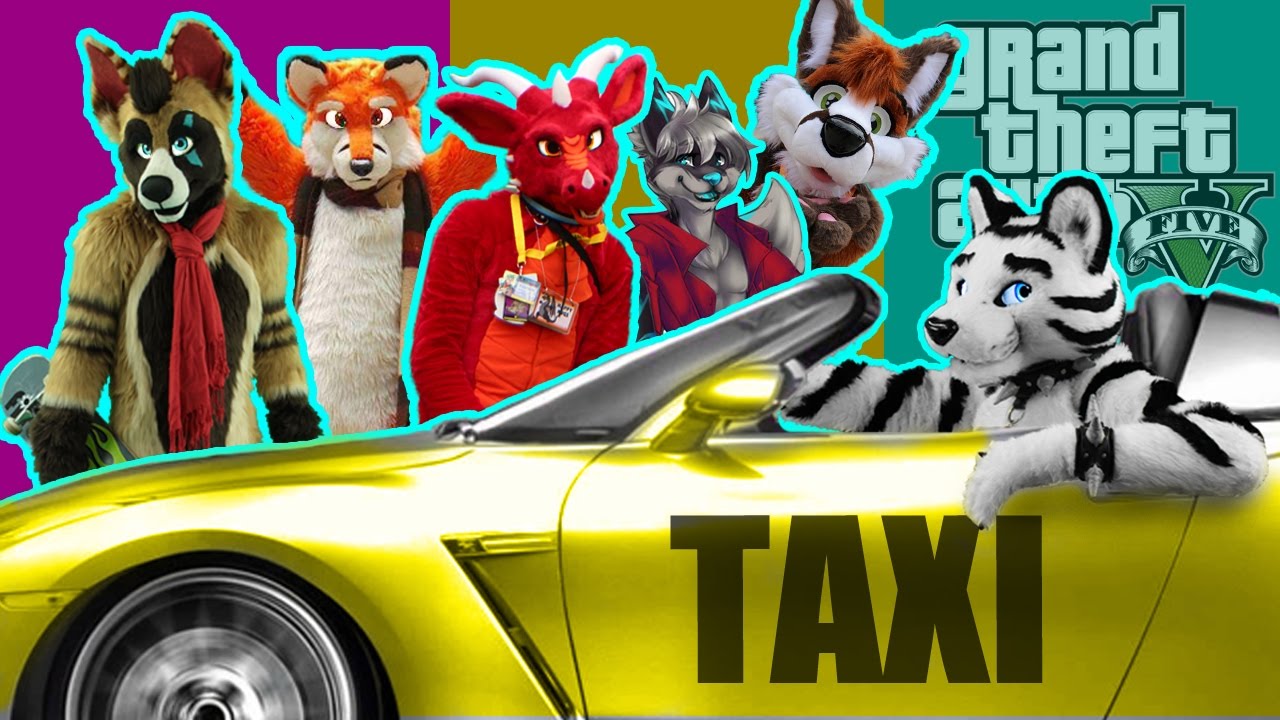 IF FURRIES USED TAXI'S (GTA V Online)