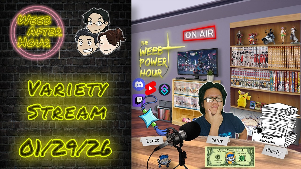 🔴LIVE! Going Vertical; Shiny Living Dex 427/1025│Variety Stream 01.29.26►🌸Weeb After Hour🌸
