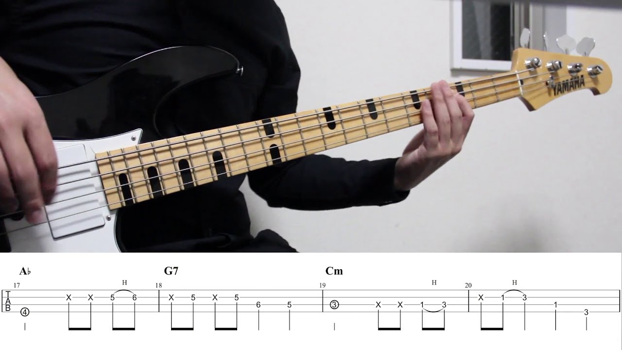 【TAB譜付き - しょうへいver.】人魚（the mermaid）- ポルカドットスティングレイ（POLKADOT STINGRAY） ベース（Bass）