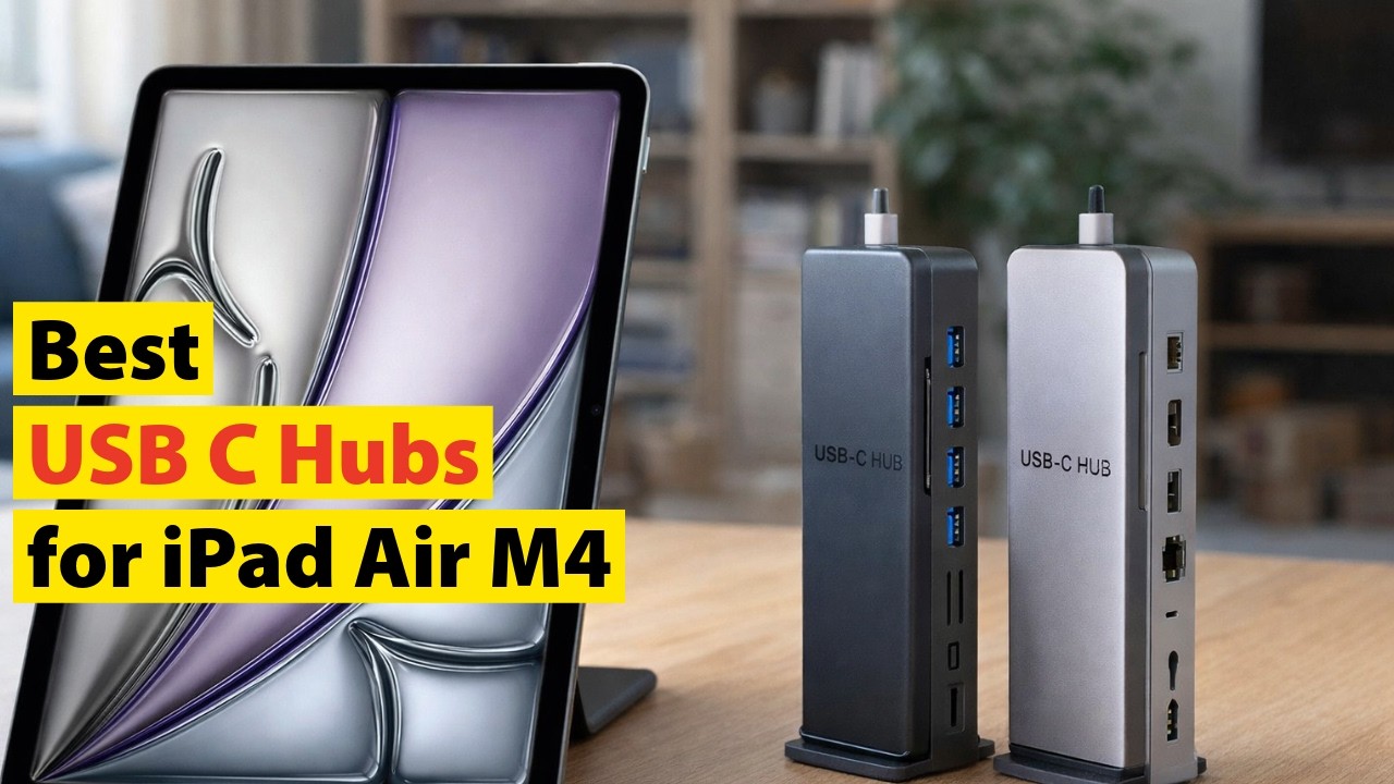 Лучшие USB-C хабы для iPad Air M4 2026