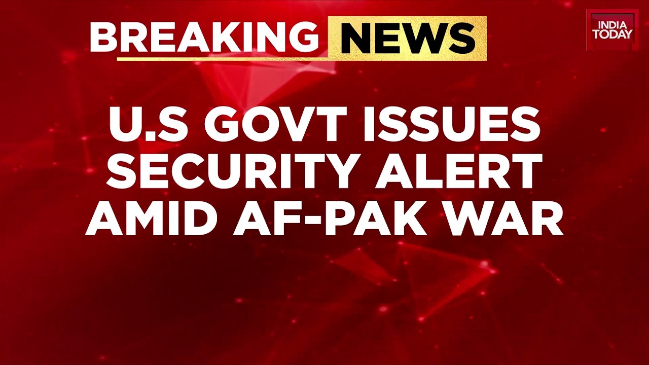 US Issues Security Alert Over Afghanistan-Pakistan Border Conflict; 12 Soldiers Killed | World News