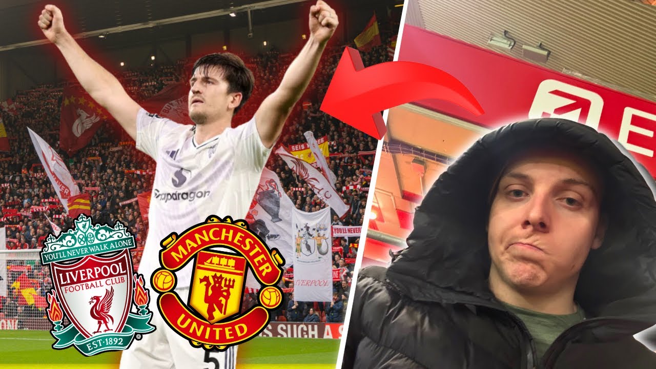 MAGUIRE SCORES LATE AT ANFIELD 🔴⚽️ LIVERPOOL VS MANCHESTER UNITED MATCHDAY VLOG