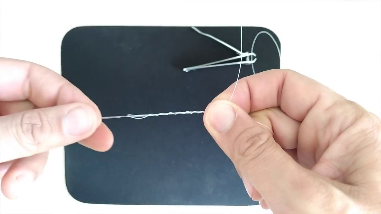 TUTORIAL - Connecting shock leader using albright special knot