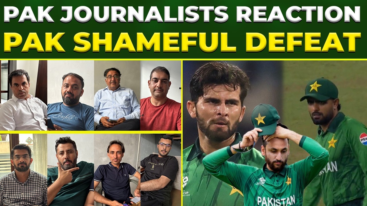 Pak Sports Journalists Reacts On Pak ShameFul Defeat | Pak Vs Ind | T20 Worldcup 2026