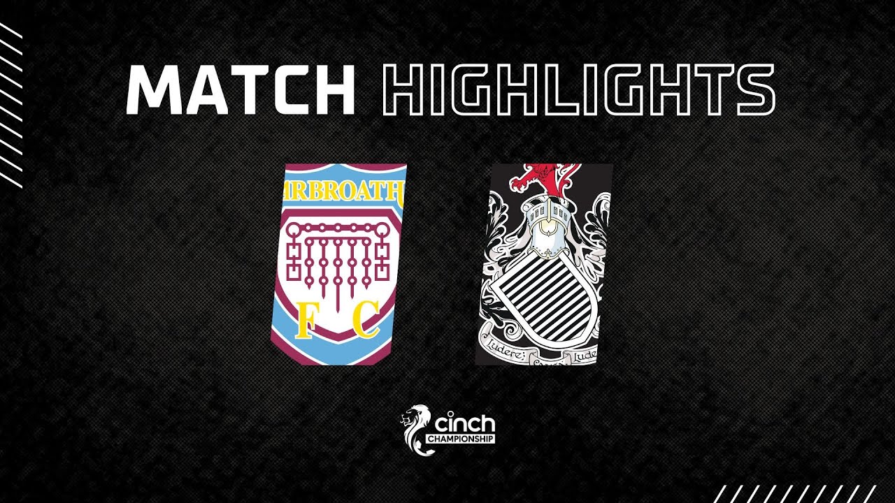 Highlights | Arbroath 0-1 Queen's Park | cinch Championship
