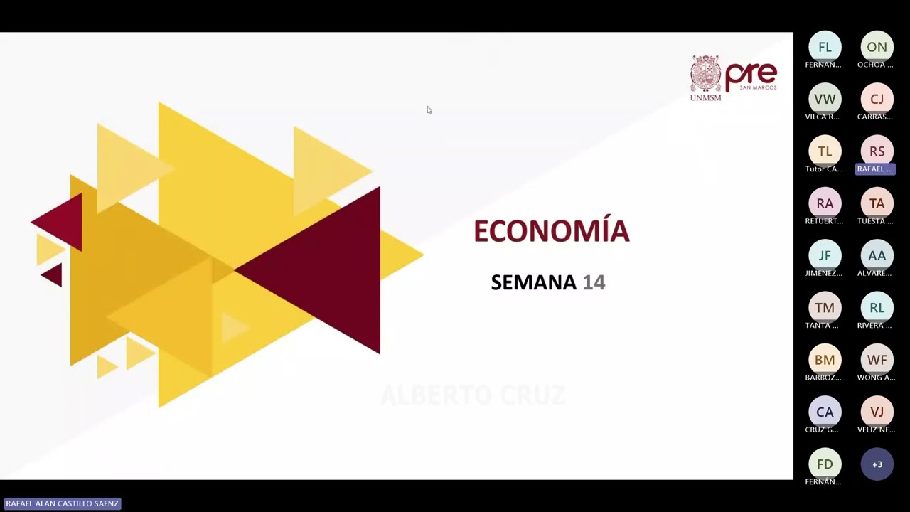 Economía - Semana 14 - Pre San Marcos Ciclo 2025-II (Nuevo Ciclo)