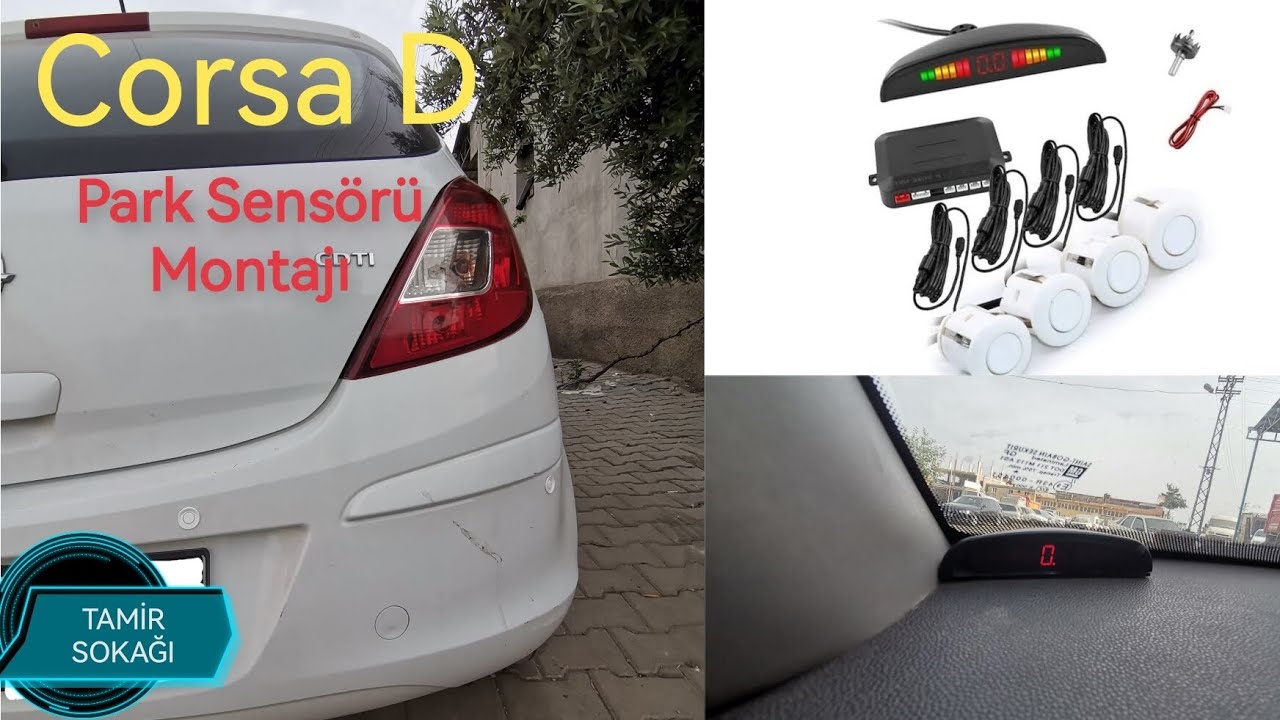Park Sensörü Montajı Corsa D✅👍🏻