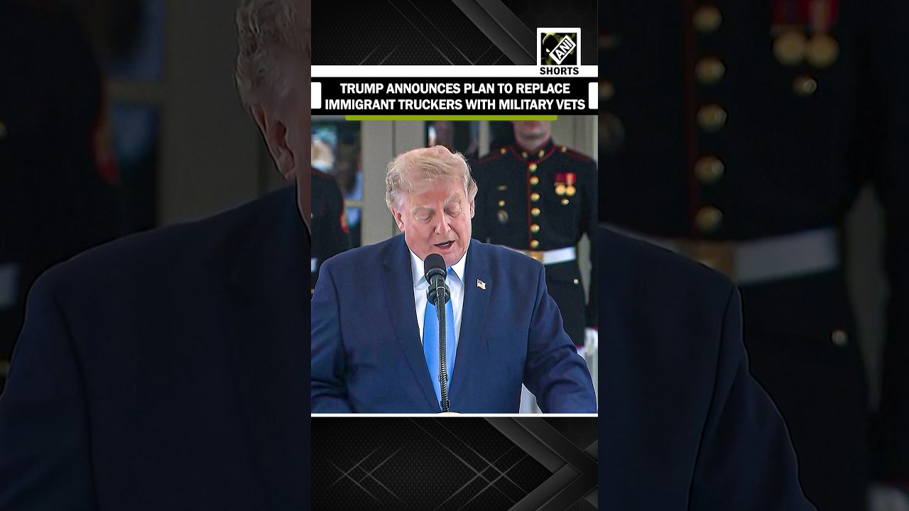 Trump announces &lsquo;Freedom Haulers&rsquo; program to replace &lsquo;illegal immigrant&rsquo; truckers with military vets