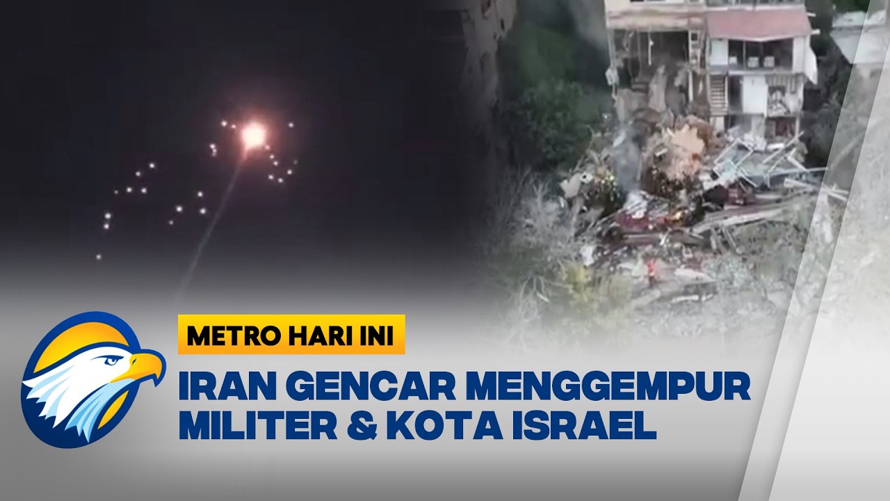 GELOMBANG RUDAL KE-97, IRAN TERUS MENGGEMPUR AS & ISRAEL | Metro Hari ini