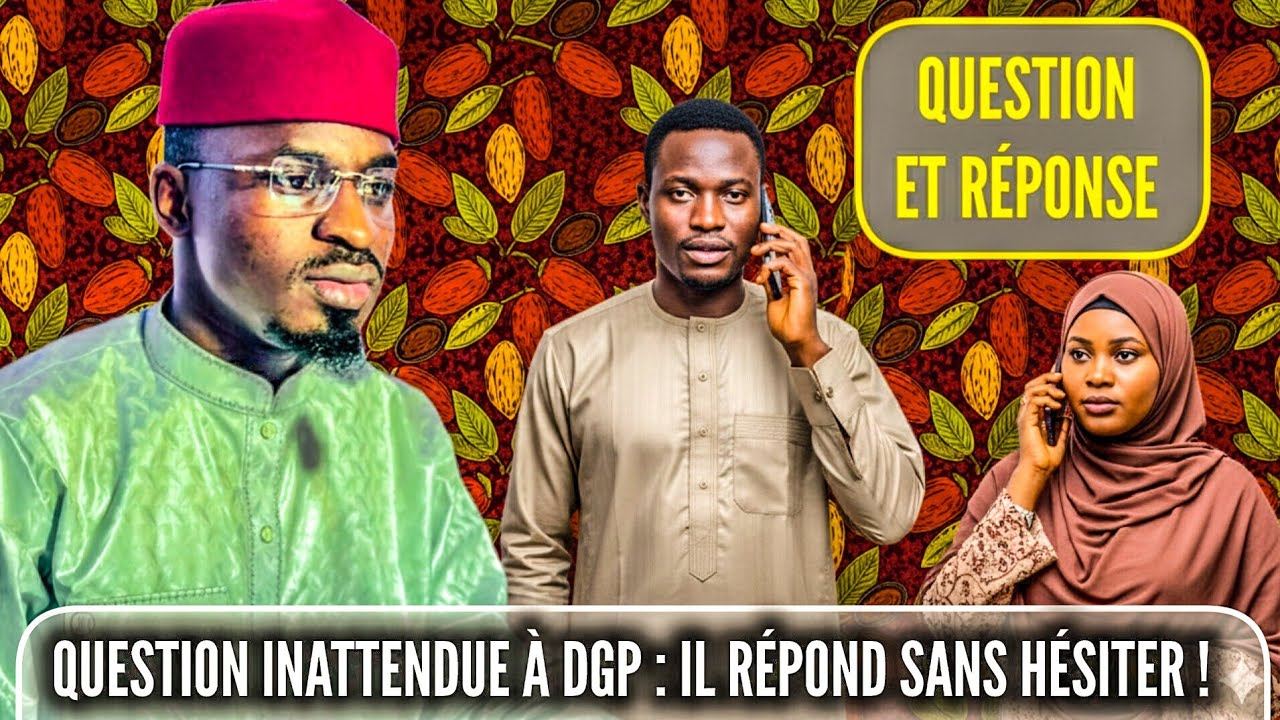 Une femme a une question inattendue pour Chérif Ibrahim Haidara, il répond sans hésiter » 