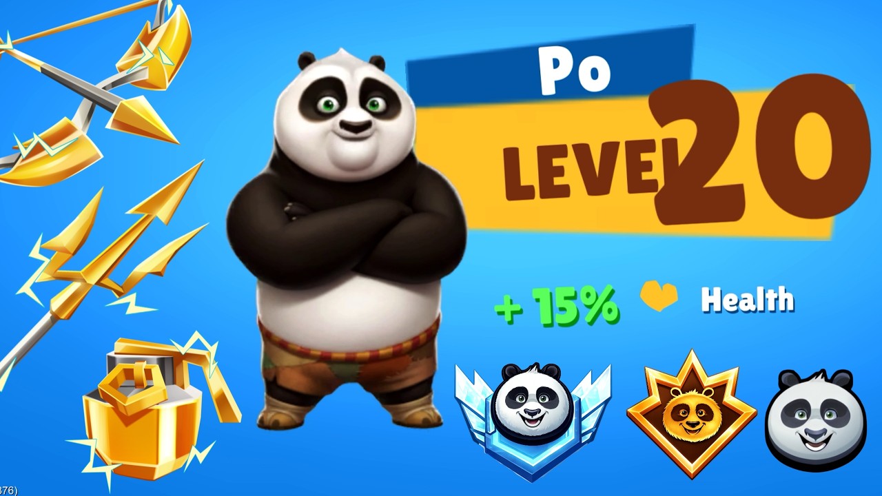 *Level 20 Po* is Unstoppable | Zooba x Kung Fu Panda