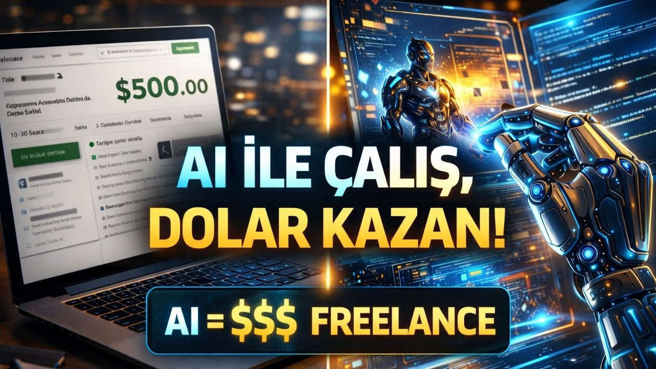 İş Aramayın, Yapay Zekayı Çalıştırın: En Çok Kazandıran 5 AI Freelance İşi!