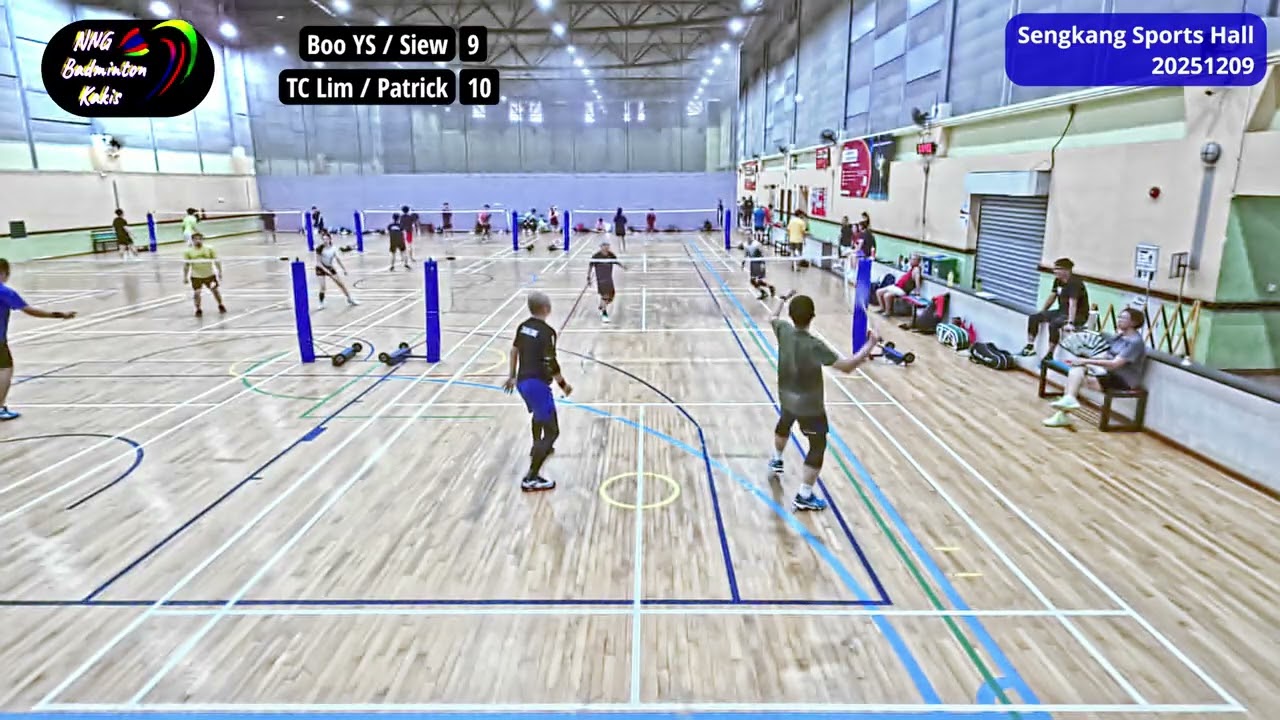 20251209 NNG Badminton Kakis Boo YS & Siew vs TC Lim & Patrick