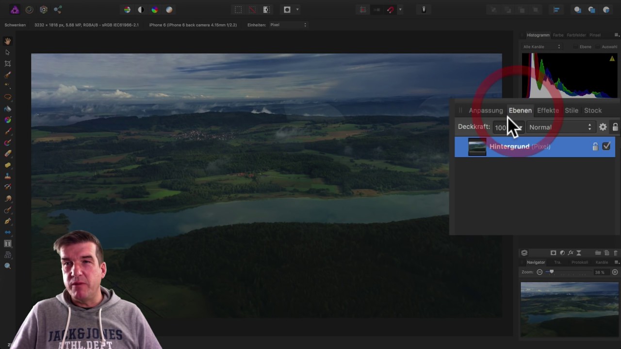 Affinity Photo 1.4 - Teil 16: Dunst entfernen und Perspektiven erstellen