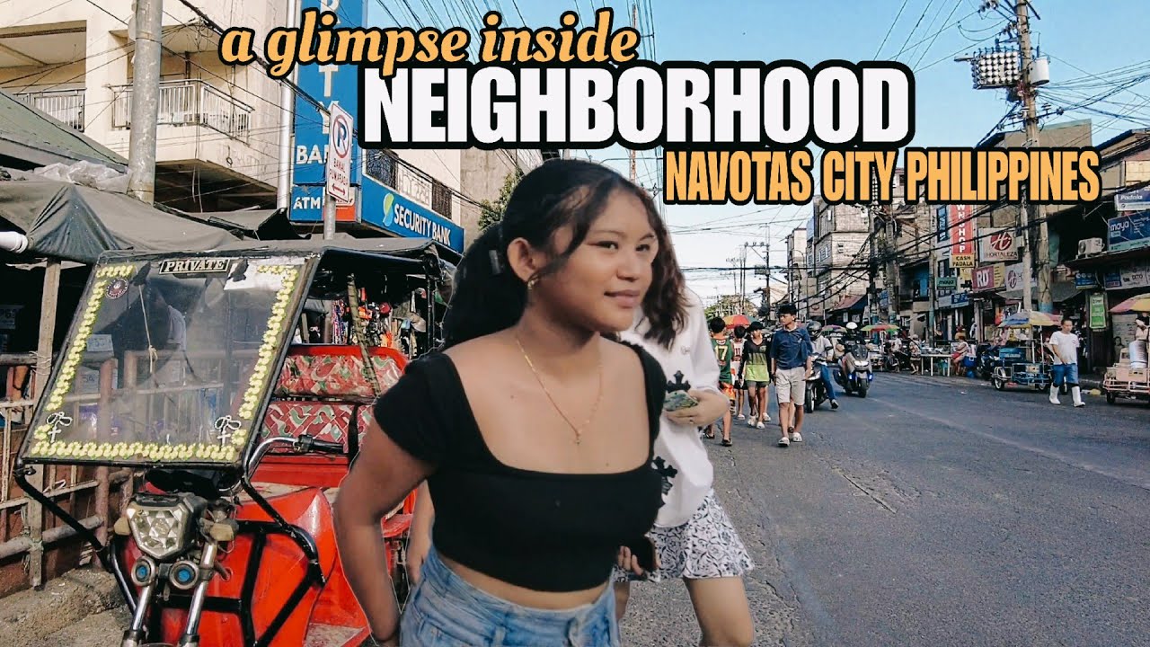 Life inside the Neighborhood-Navotas City Philippines [4k] walking tour