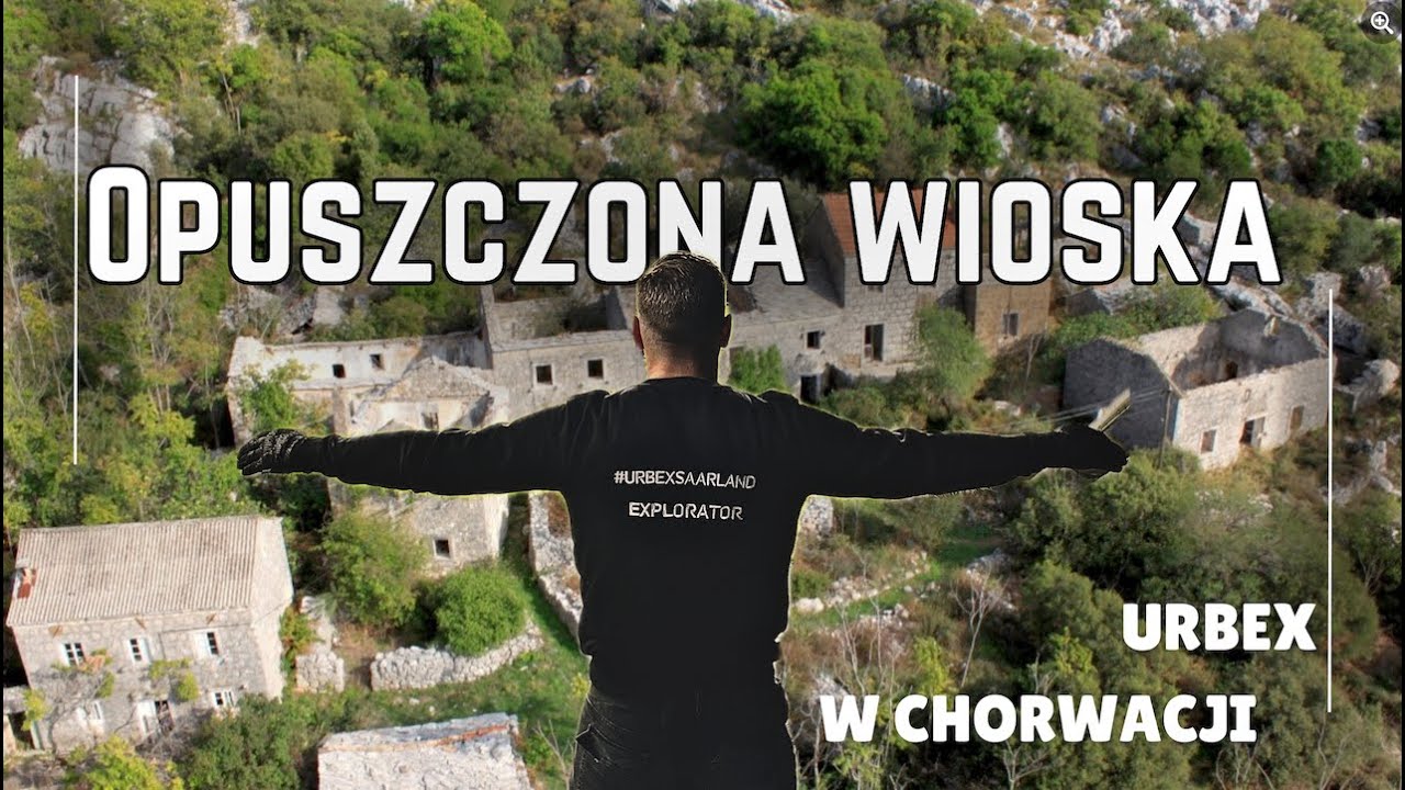 Opuszczona wioska w Chorwacji 
