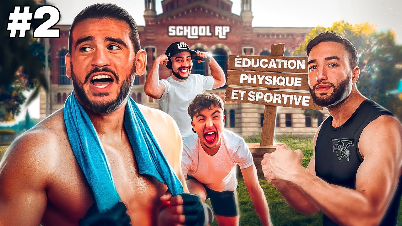 ON EST EN DANGER DE MORT ? - SCHOOL RP #2 (ft Billy, Inoxtag,...)