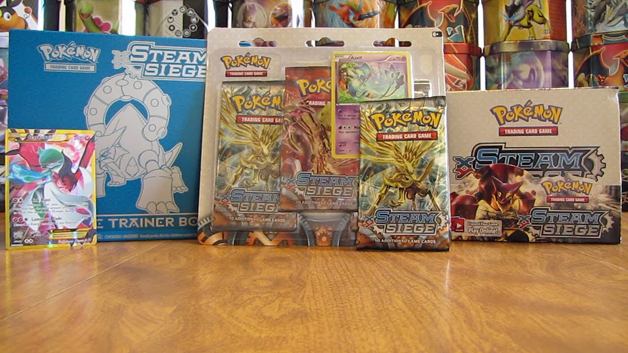 Pokemon TCG Steam Siege Set Information and Review