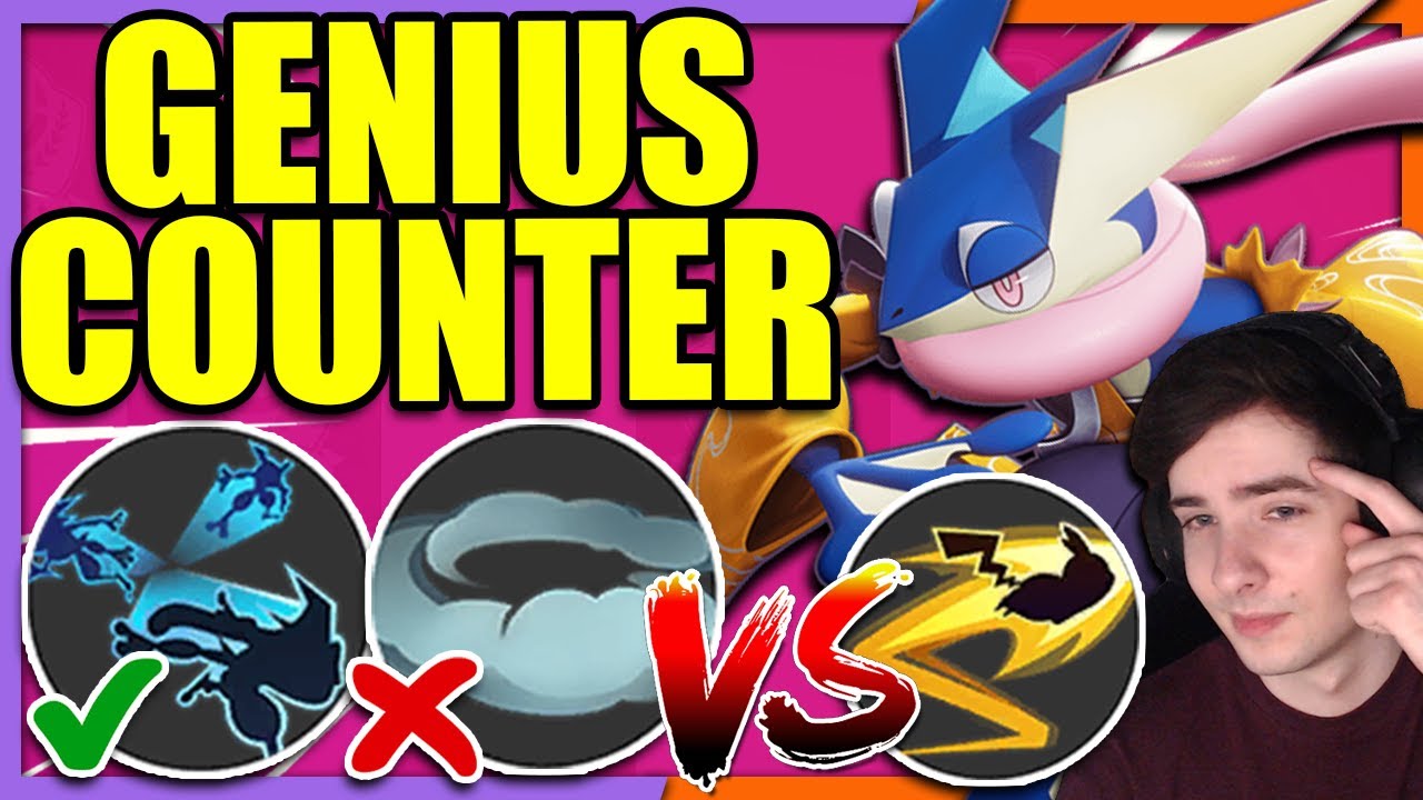 Was going DOUBLE TEAM on GRENINJA 200 IQ vs PIKACHU?! | Pokemon Unite