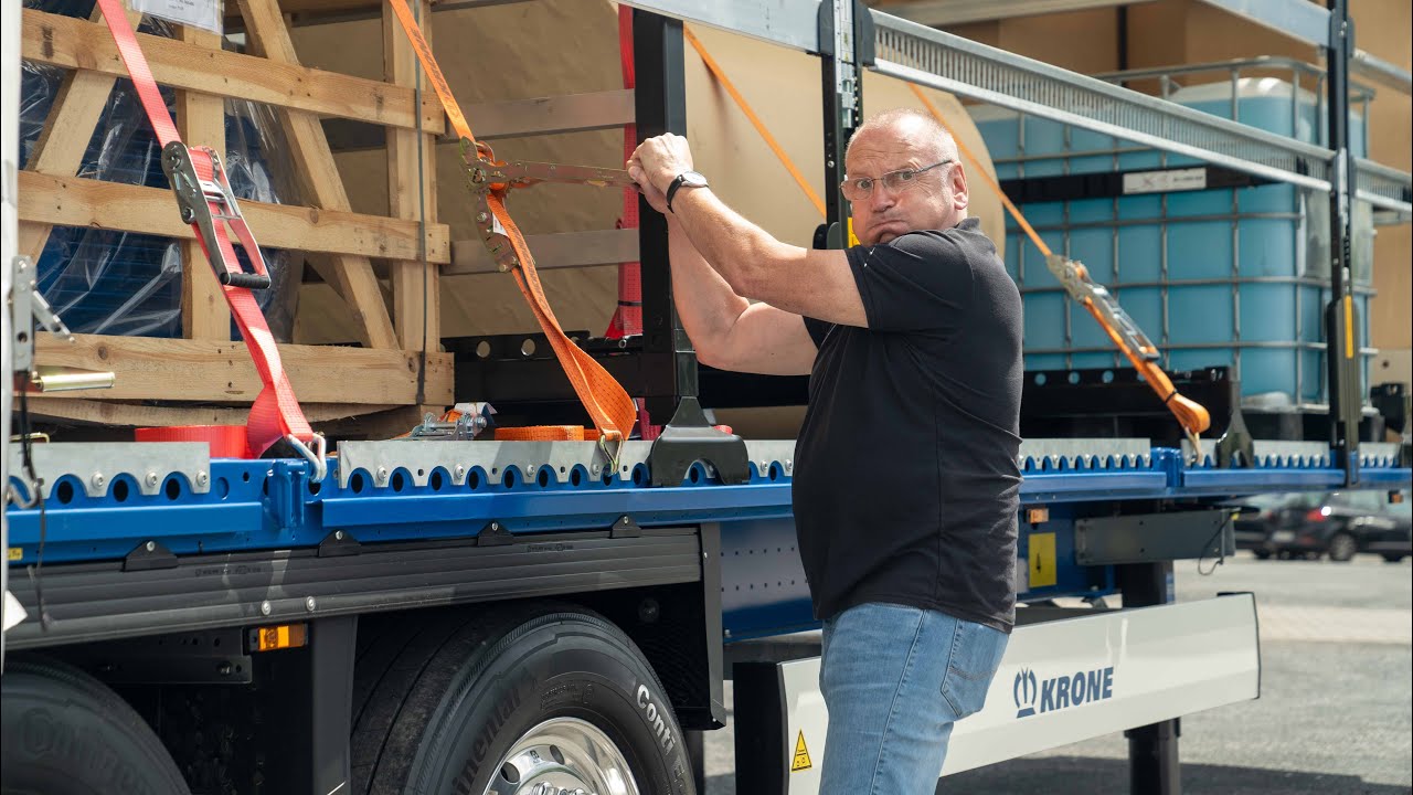 What do I have to consider with lashing straps? Part 1 | KRONE TV