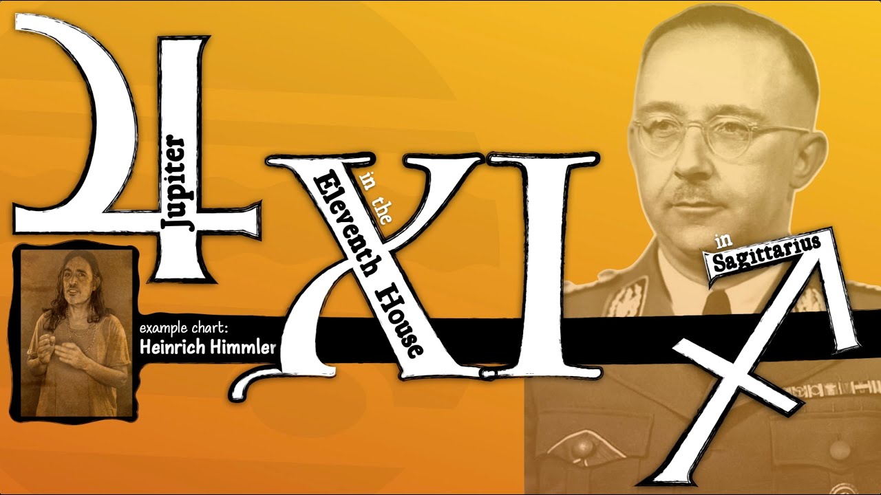 Heinrich Himmler: Jupiter in Sagittarius in the 11th House