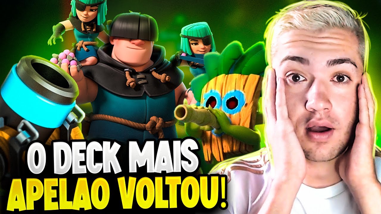 QUEBRANDO O META! MEU DECK VOLTOU E ESTÁ MUITO APELÃO!