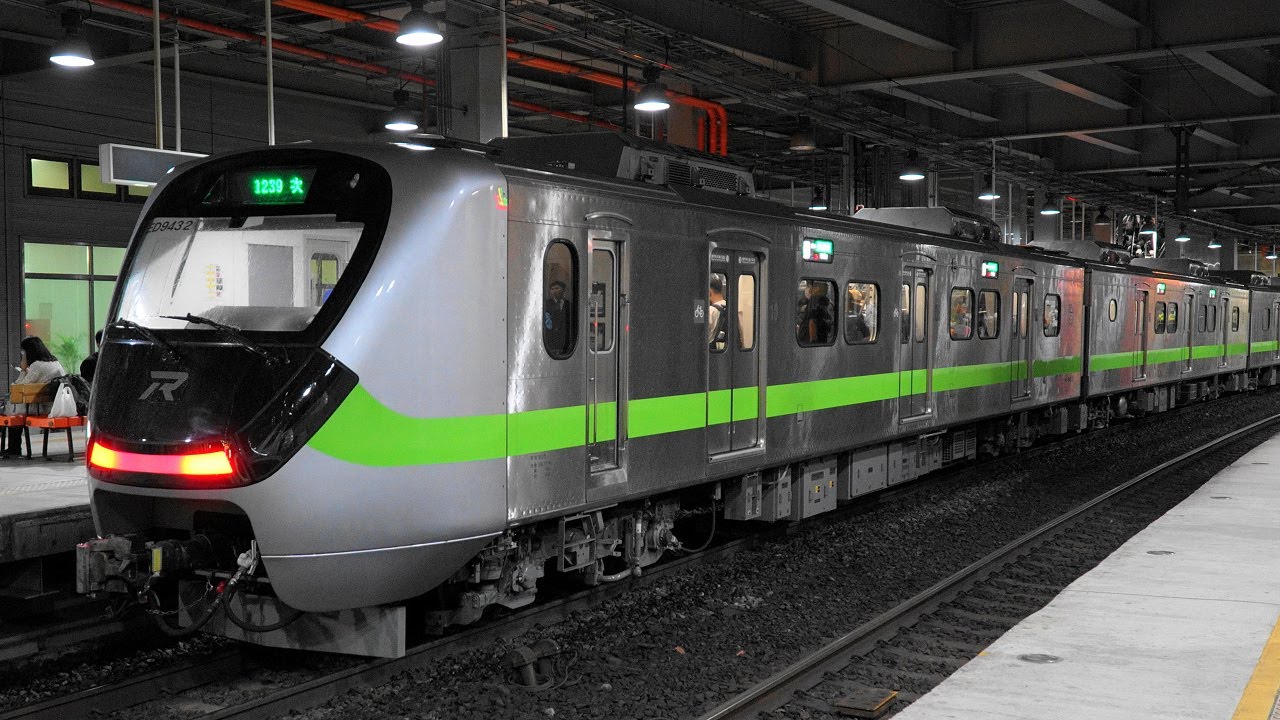 【4K60P】台湾鉄路管理局EMU900型電車(東芝IGBT-VVVF)到着・発車シーン集+乗車動画(走行音) 基隆駅、桃園駅、員林駅にて 2023.8