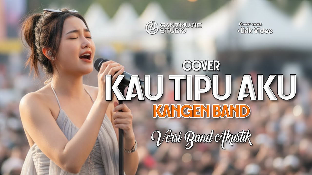 LAGU VIRAL TIKTOK | KAU TIPU AKU - KANGEN BAND | LIRIK VIDEO | GANZMUSIC