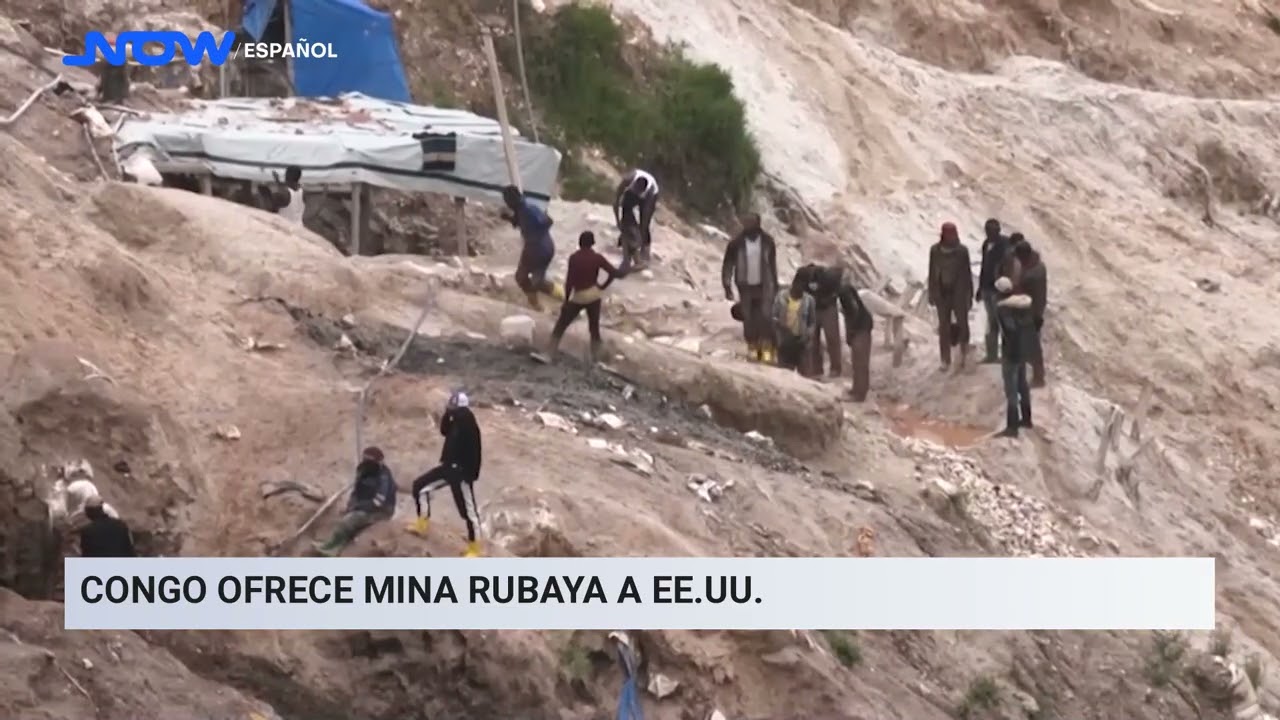 Congo ofrece mina Rubaya a EE.UU.