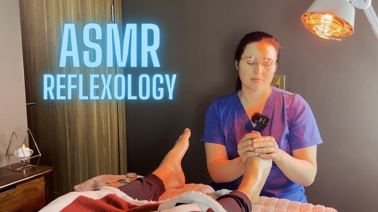 ASMR Reflexology Foot Session with Star 💫 Unintentional | Real Person | Soft Gentle Touch Tingles