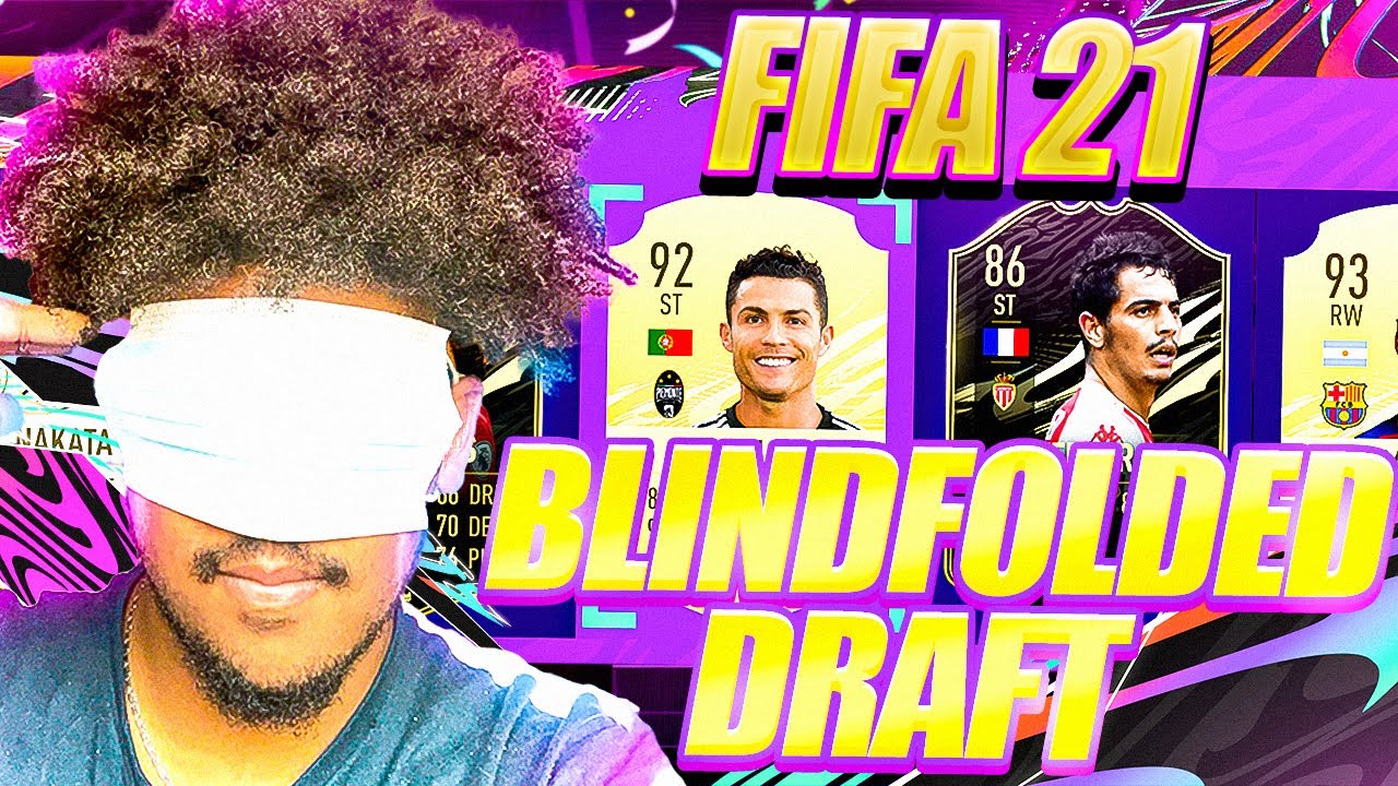 BLINDFOLD DRAFT FIFA 21!! WE PULL A WALKOUT!!!!
