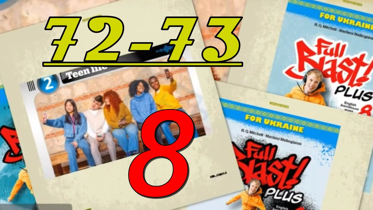 Full Blast! Plus 8 НУШ Module 6 Technology and media  Lesson 6d pp.72-73 Student's Book