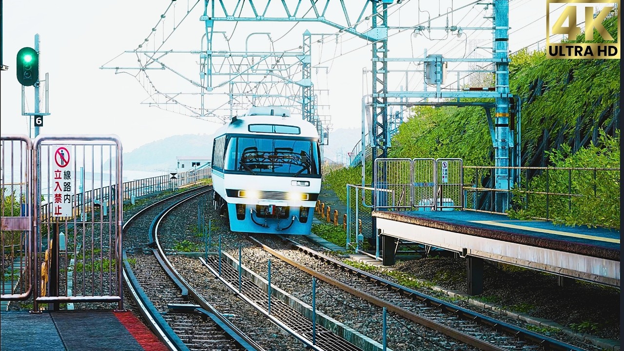 RUNNING TRAIN | 走ル列車！Sankai Main Line:  Nagara &rarr; Kanamari 4K Cinematic Rail Simulation