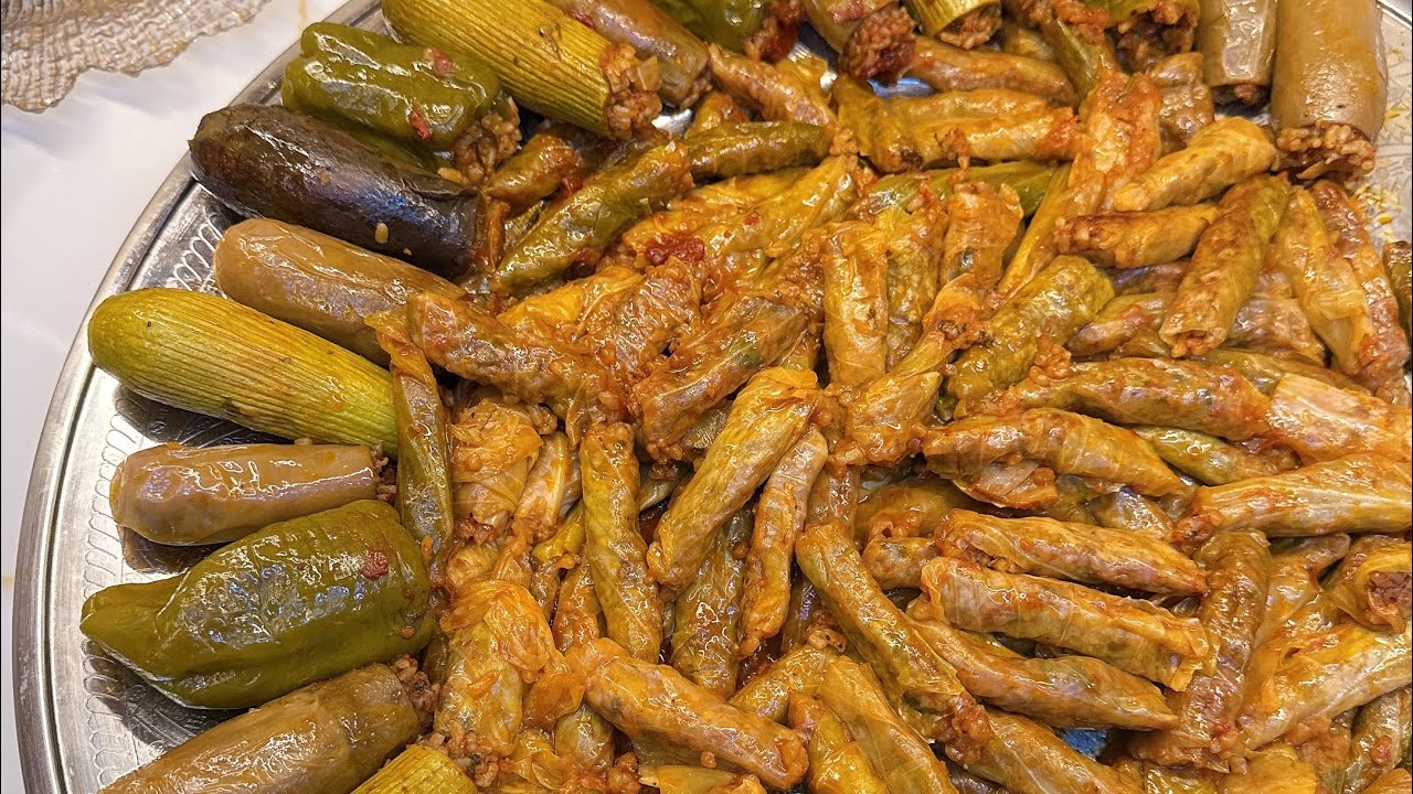 بعد فيديو تقطيع الكرمب اللي طلع ترند صورتلكم خلطة المحشي الصح 👌😍