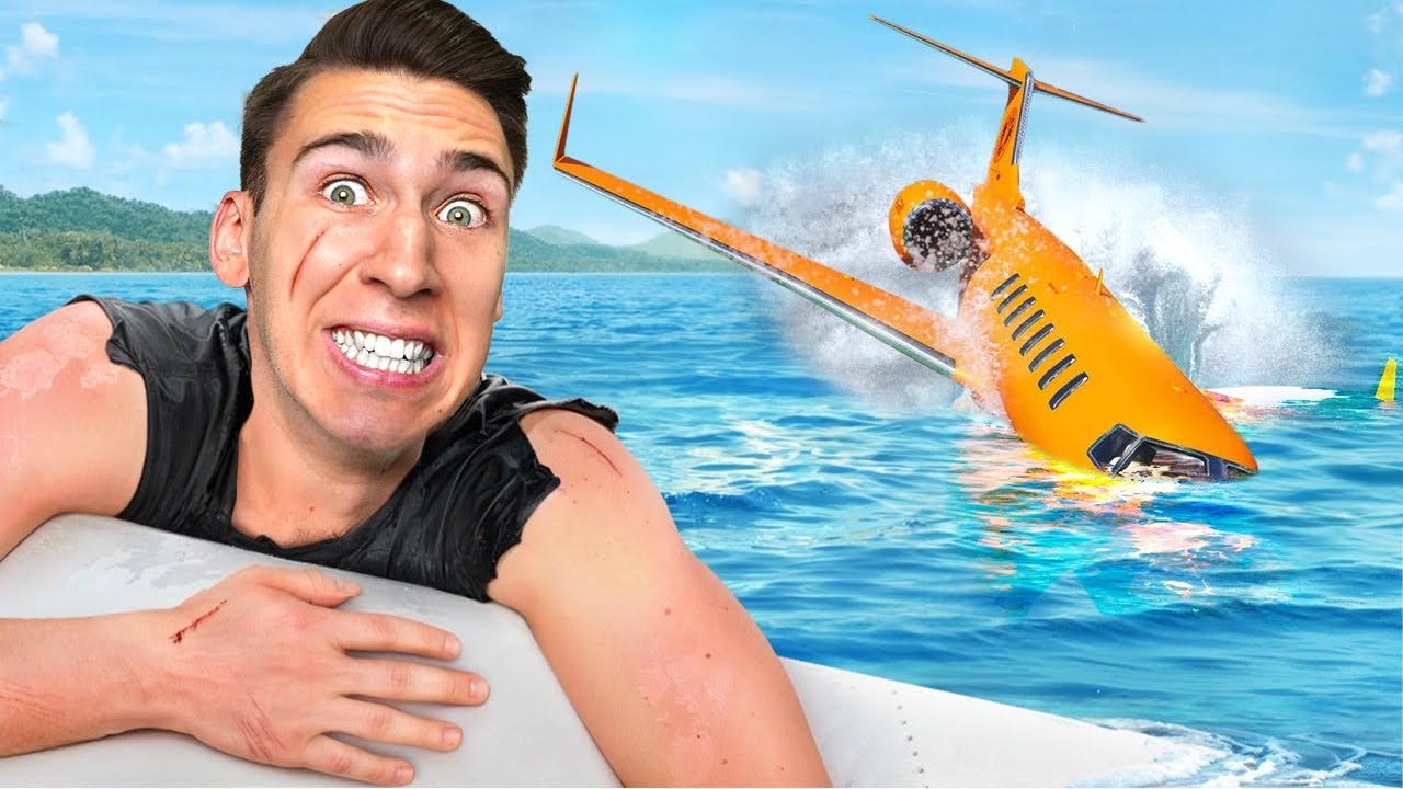 AVION MI JE PAO I ZAPALIO SE!
