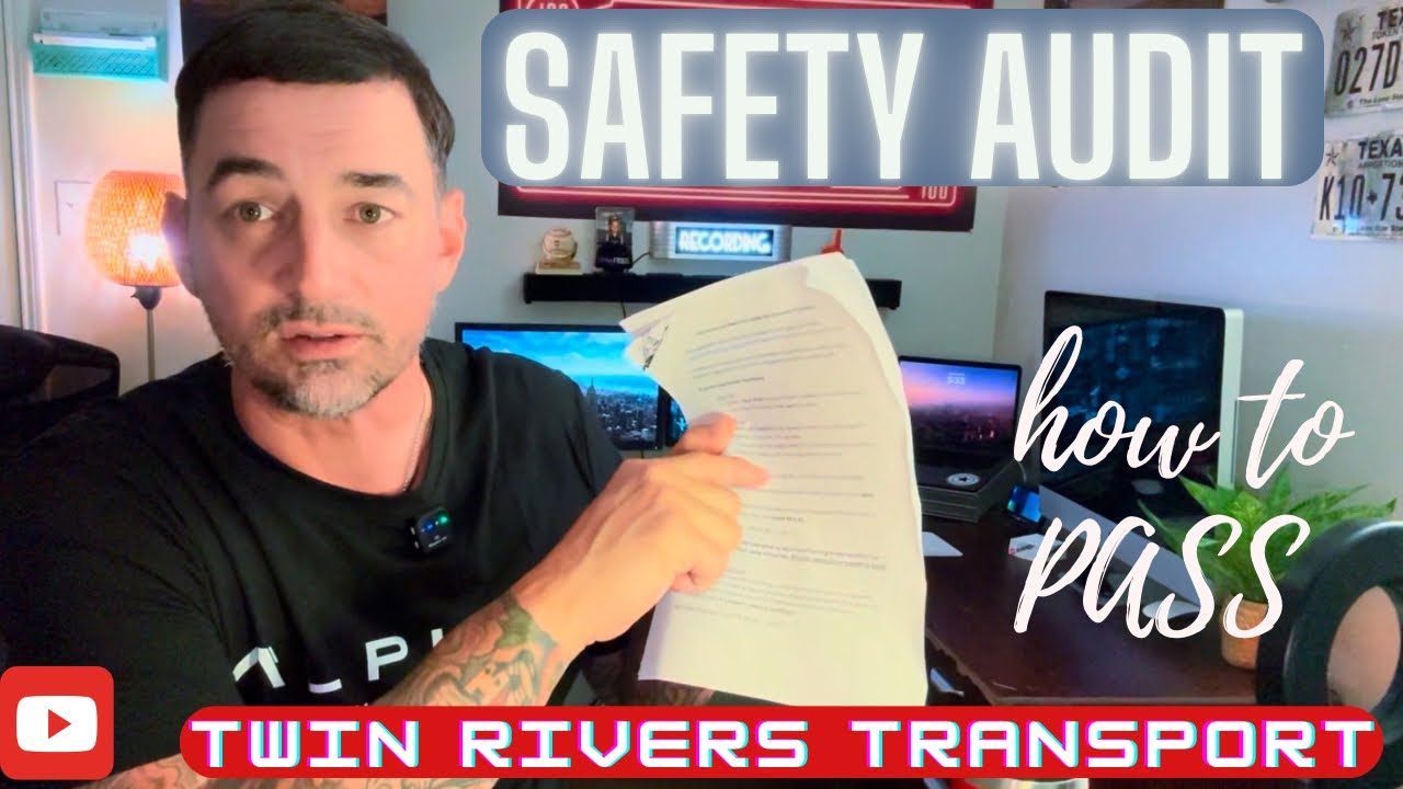 How to Pass the New Entrant Safety Audit! (STEP BY STEP) #trucking #hotshottrucking