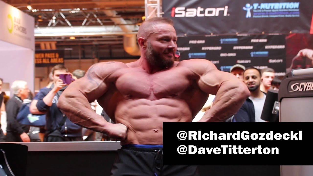 Cybex at Bodypower - Dave Titterton and Richard Gozdecki