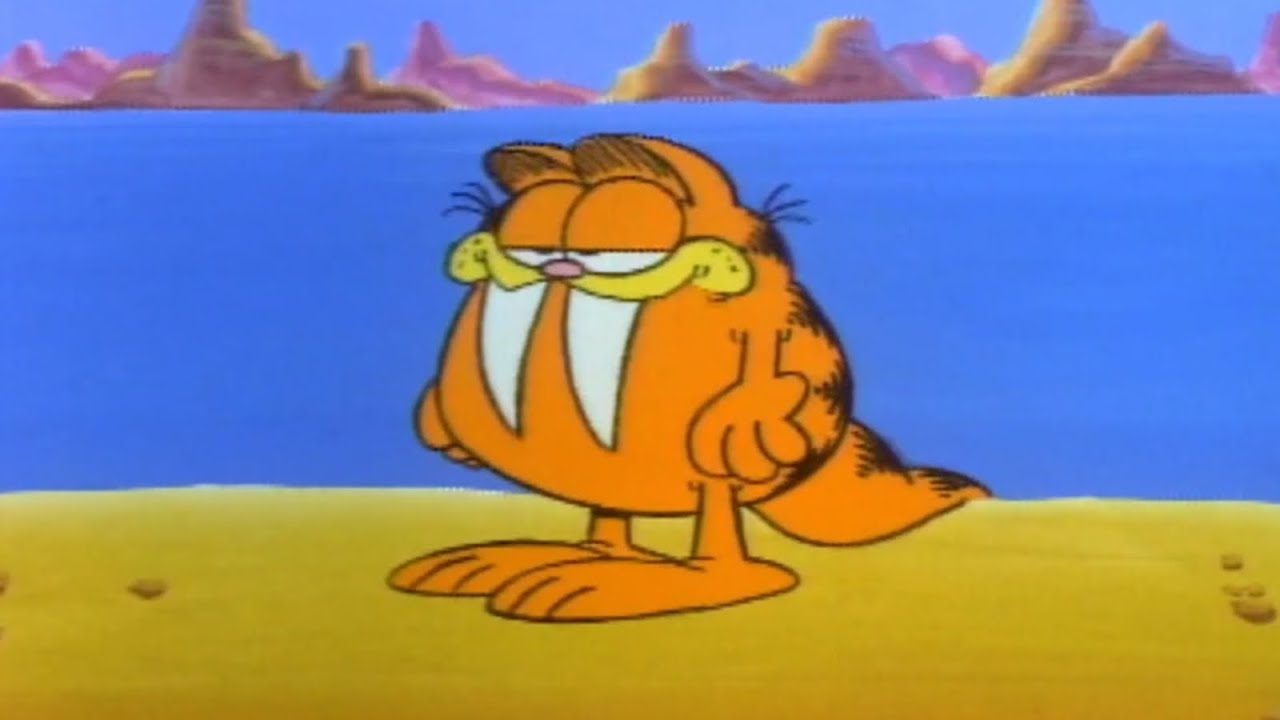 The first Cave Cat | Garfield His Nine Lives 