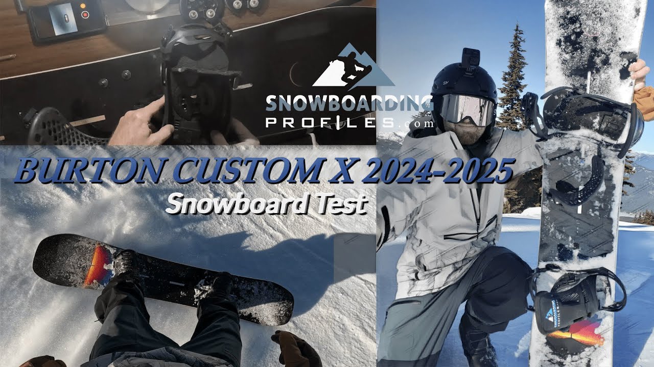 Burton Custom X 2024-2025 Snowboard Test