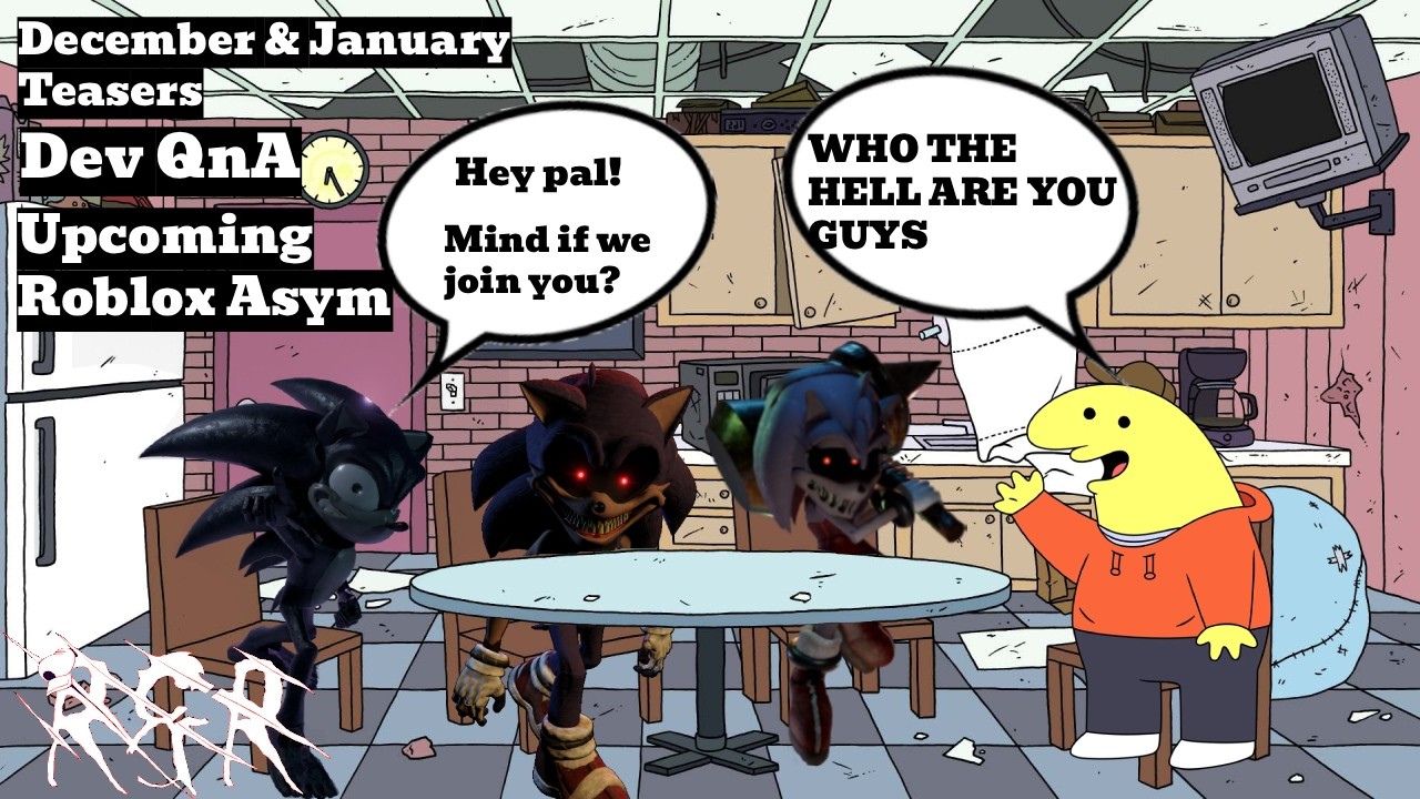 Run & Roar| New teasers for December & January + Dev QnA| Upcoming Roblox Asym Horror Game