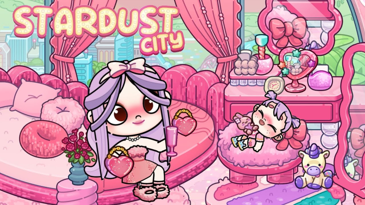 Stardust City Living 🩷🏠✨ Free Bubble Glam House Maker Inside! | Avatar World | Pazu